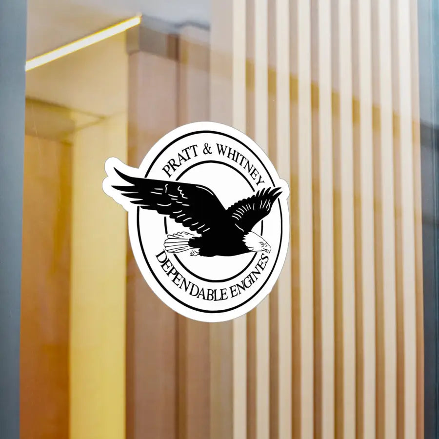Pratt & Whitney Kiss-Cut Vinyl Decal - Paper products - Gifts for pilots - Aviation apparel
