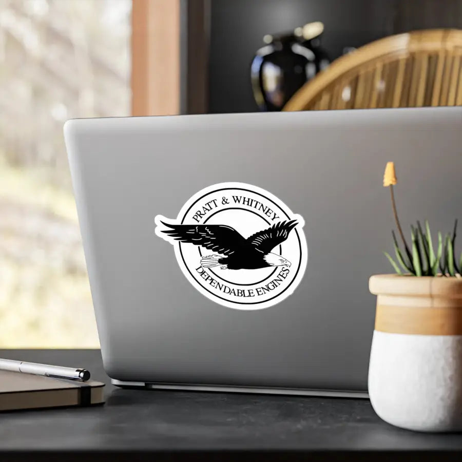 Pratt & Whitney Kiss-Cut Vinyl Decal - Paper products - Gifts for pilots - Aviation apparel