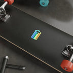 Pride Takes Flight Holographic Die-Cut Stickers - Paper products - Pilot gifts - WWII warbird t-shirt
