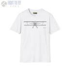 Stearman PT-17 Kaydet Front View T-Shirt - Pilot gifts - WWII warbird t-shirt