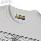Stearman PT-17 Kaydet Front View T-Shirt - Pilot gifts - WWII warbird t-shirt