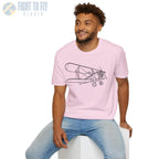 Stearman PT-17 Kaydet Parked View T-Shirt - Pilot gifts - WWII warbird t-shirt