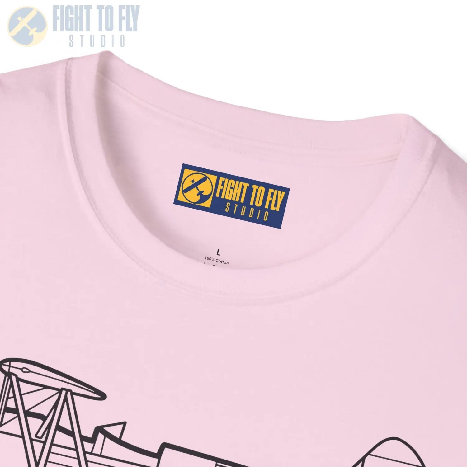 Stearman PT-17 Kaydet Side View T-Shirt - Pilot gifts - WWII warbird t-shirt