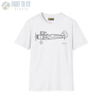 Stearman PT-17 Kaydet Side View T-Shirt - Pilot gifts - WWII warbird t-shirt
