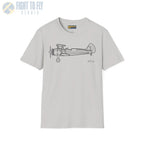 Stearman PT-17 Kaydet Side View T-Shirt - Pilot gifts - WWII warbird t-shirt