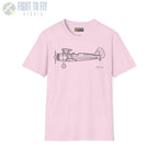 Stearman PT-17 Kaydet Side View T-Shirt - Pilot gifts - WWII warbird t-shirt