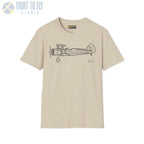 Stearman PT-17 Kaydet Side View T-Shirt - Pilot gifts - WWII warbird t-shirt