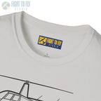 Robinson R44 T-Shirt - Pilot gifts - WWII warbird t-shirt