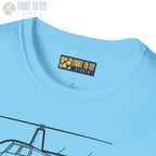 Robinson R44 T-Shirt - Pilot gifts - WWII warbird t-shirt