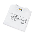 Robinson R44 T-Shirt - Pilot gifts - WWII warbird t-shirt