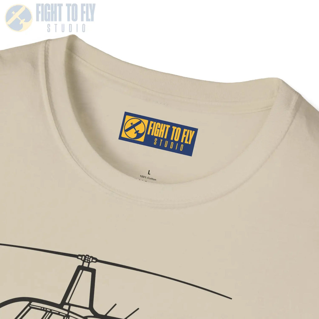 Robinson R66 T-Shirt - Pilot gifts - WWII warbird t-shirt