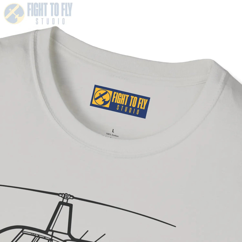 Robinson R66 T-Shirt - Pilot gifts - WWII warbird t-shirt