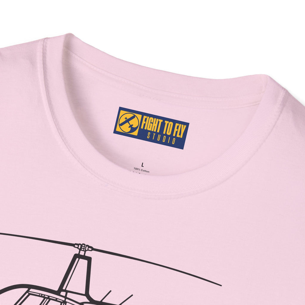 R66 T-Shirt – Turbine Helicopter Aviation Tee - Pilot gifts - WWII warbird t-shirt