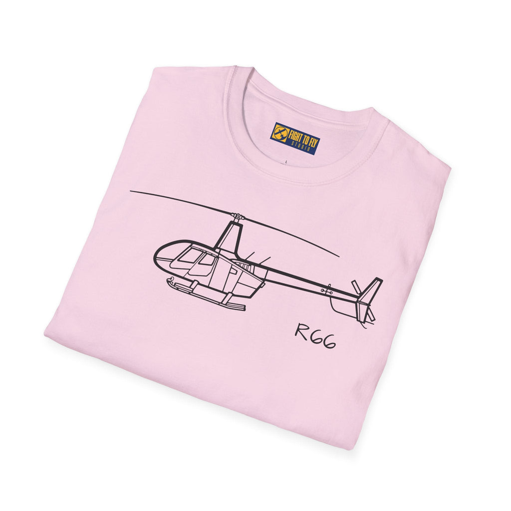 R66 T-Shirt – Turbine Helicopter Aviation Tee - Pilot gifts - WWII warbird t-shirt