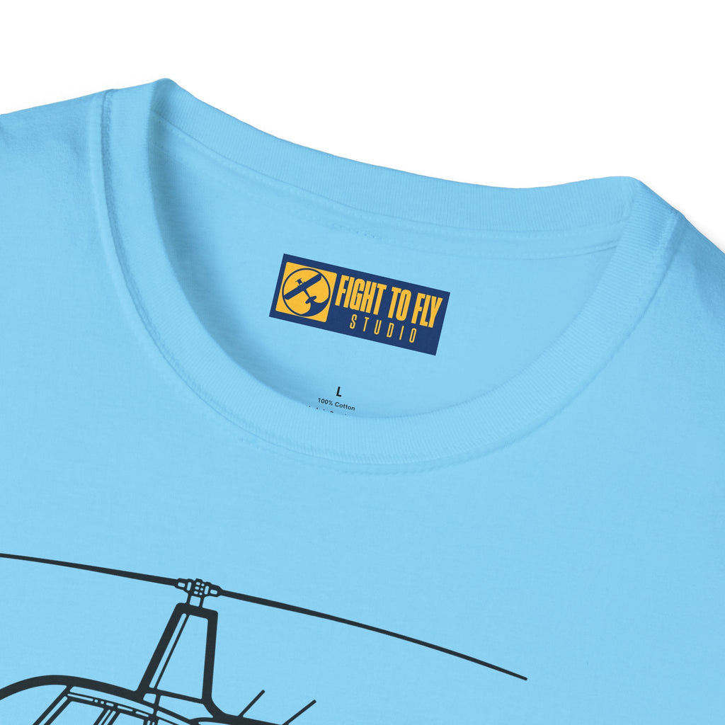 R66 T-Shirt – Turbine Helicopter Aviation Tee - Pilot gifts - WWII warbird t-shirt