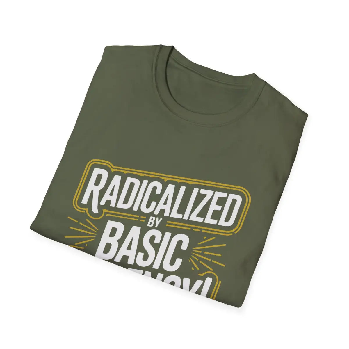 Radicalized by Basic Decency T-Shirt - Pilot gifts - WWII warbird t-shirt