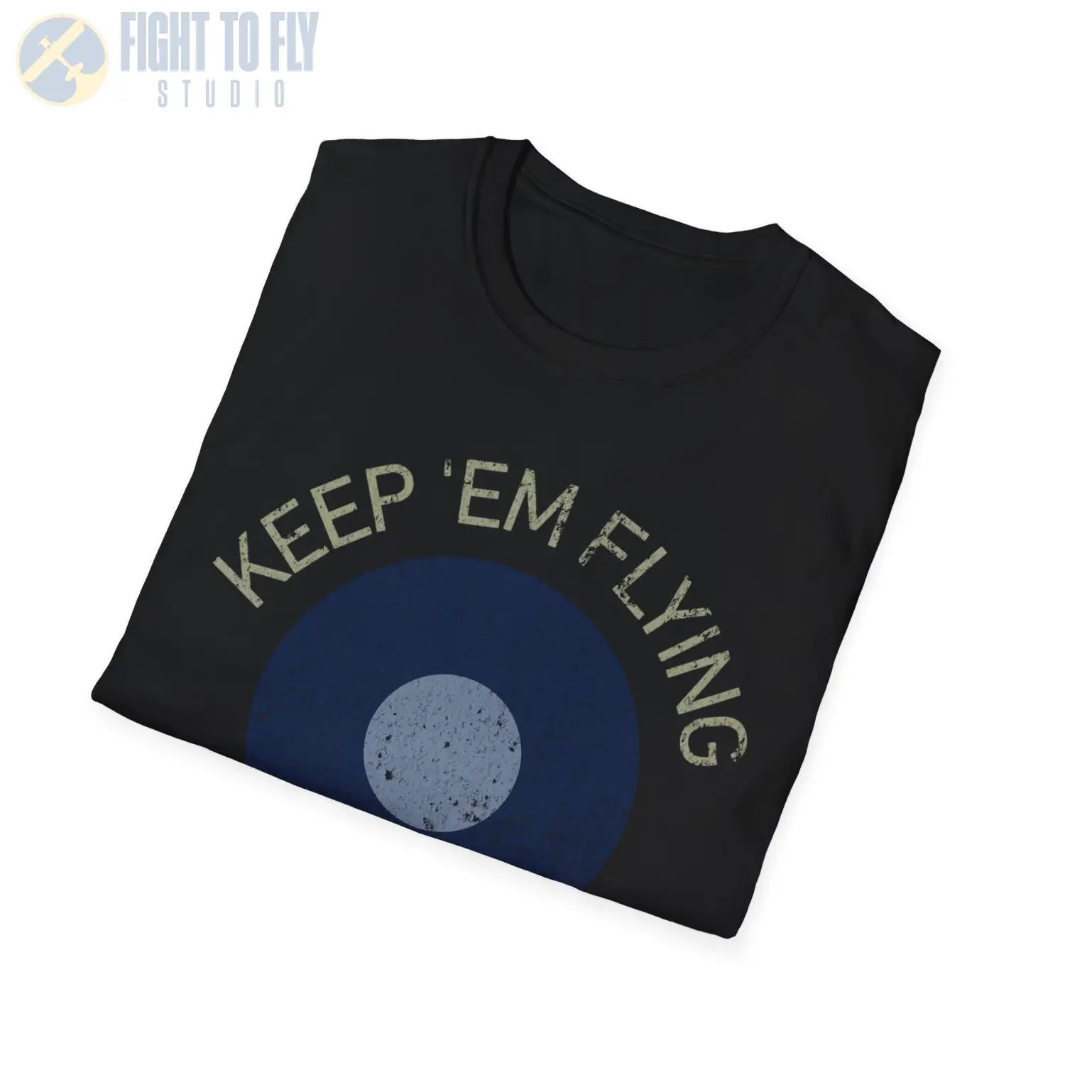 RAF Far East Command Roundel “Keep ’Em Flying” - T-Shirt - Pilot gifts - WWII warbird t-shirt
