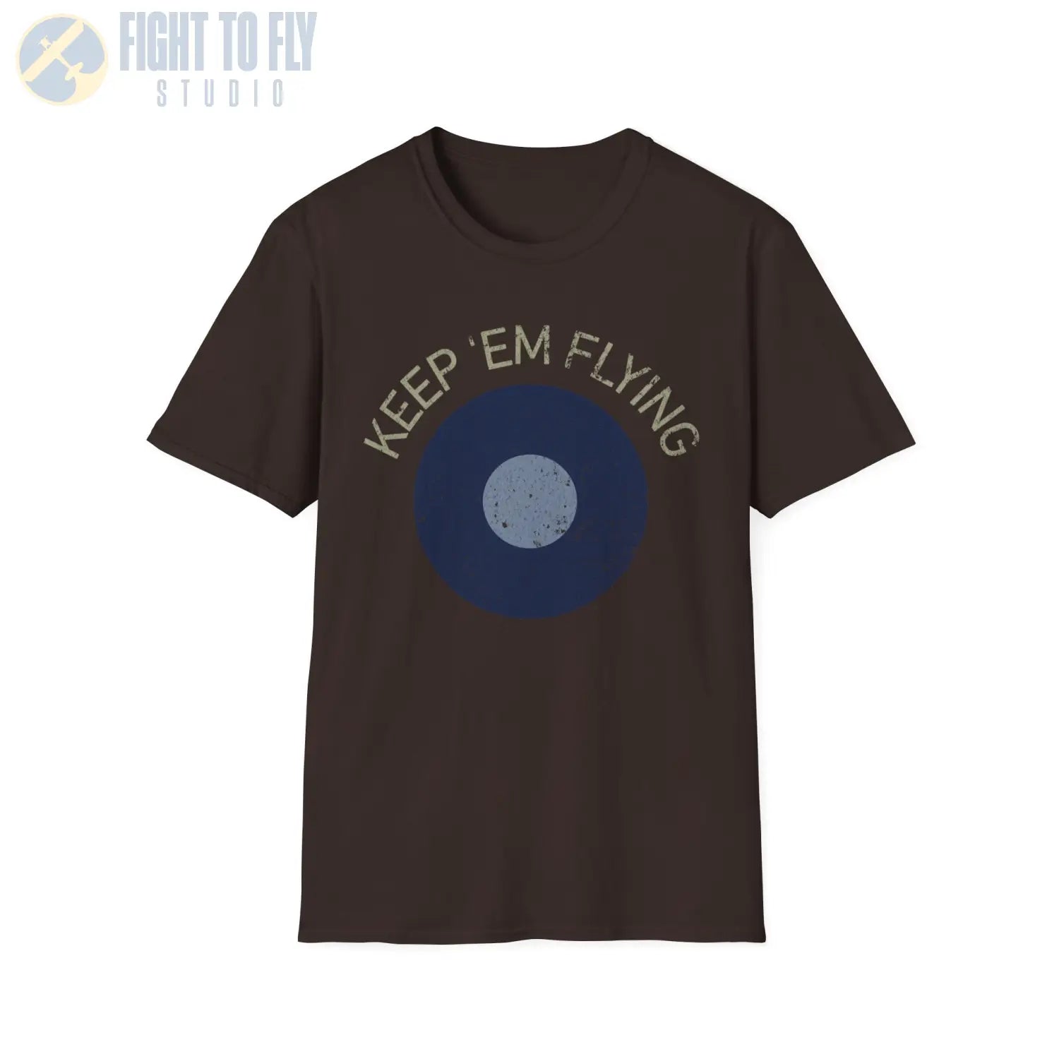 RAF Far East Command Roundel “Keep ’Em Flying” T Shirt Pilot gifts WWII warbird t shirt