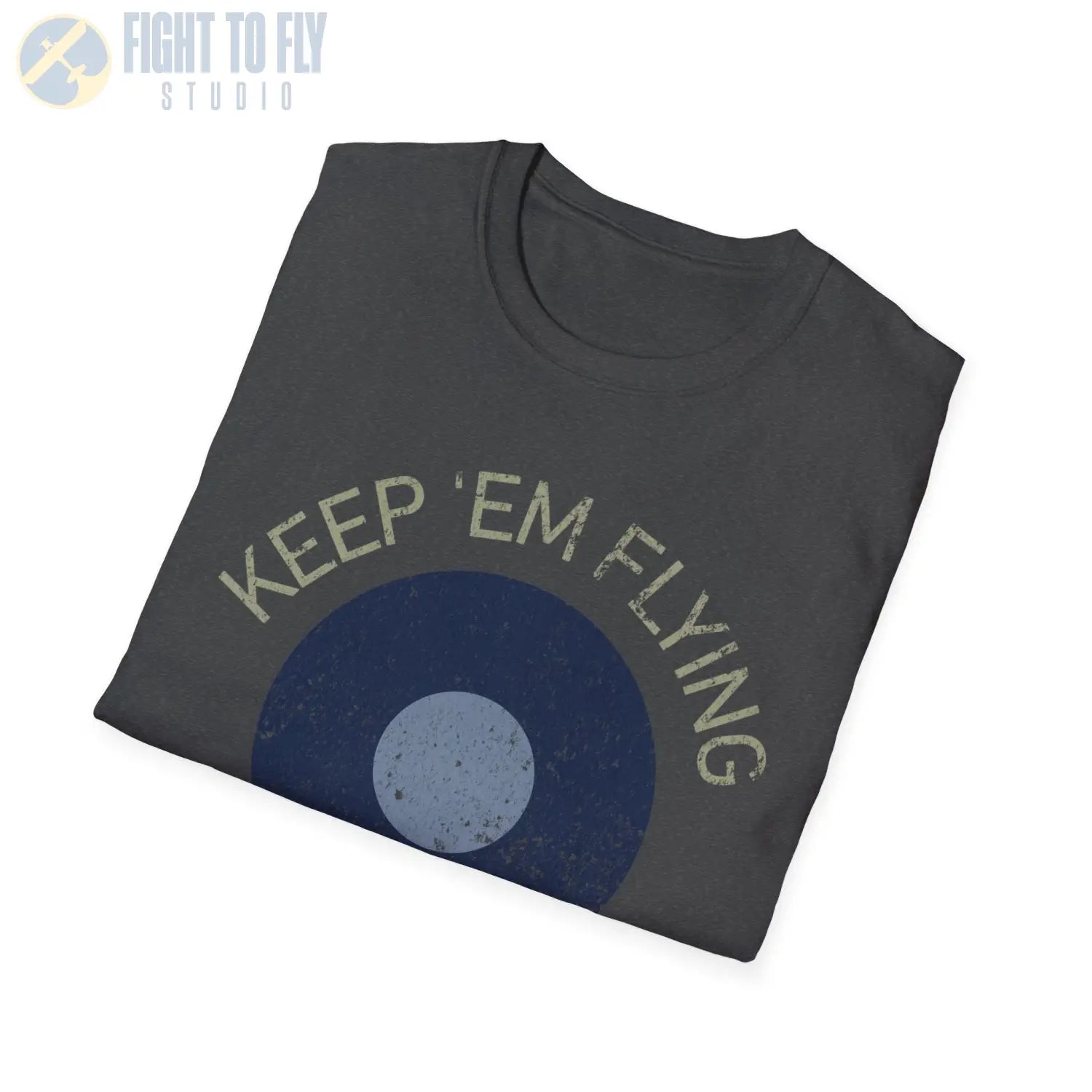 RAF Far East Command Roundel “Keep ’Em Flying” - T-Shirt - Pilot gifts - WWII warbird t-shirt