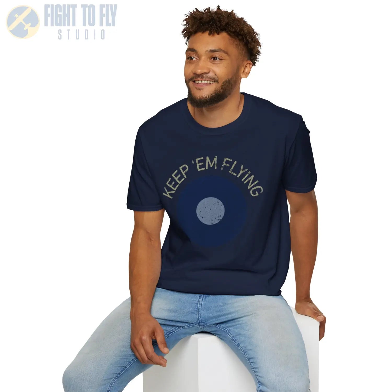 RAF Far East Command Roundel “Keep ’Em Flying” T Shirt Pilot gifts WWII warbird t shirt