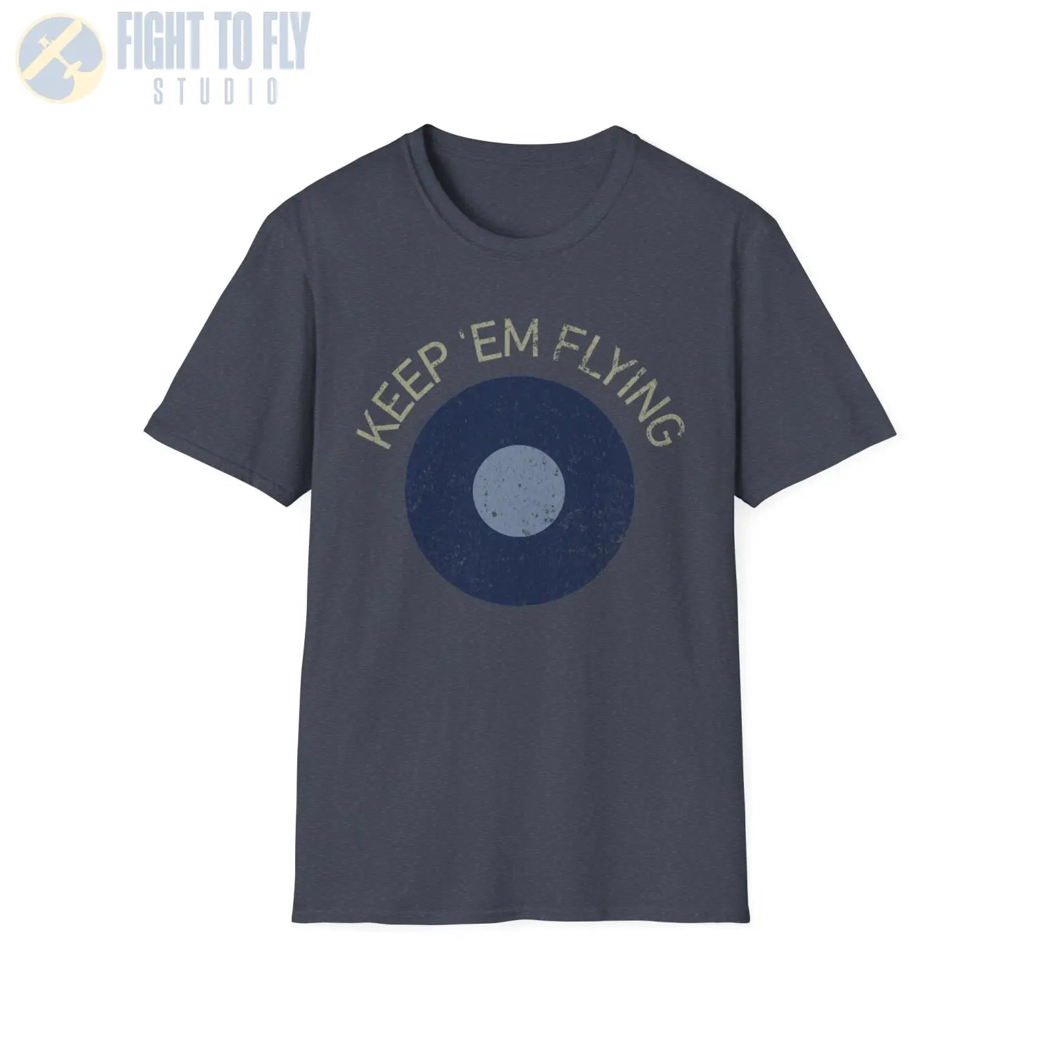 RAF Far East Command Roundel “Keep ’Em Flying” T Shirt Pilot gifts WWII warbird t shirt