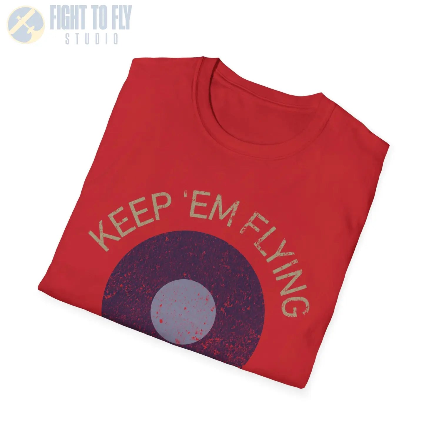 RAF Far East Command Roundel “Keep ’Em Flying” - T-Shirt - Pilot gifts - WWII warbird t-shirt