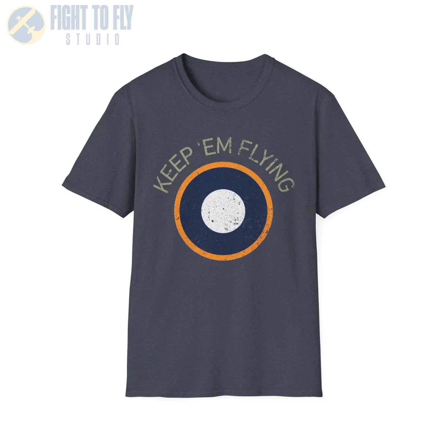 RAF SEAC Roundel “Keep ’Em Flying” - T-Shirt - Pilot gifts - WWII warbird t-shirt