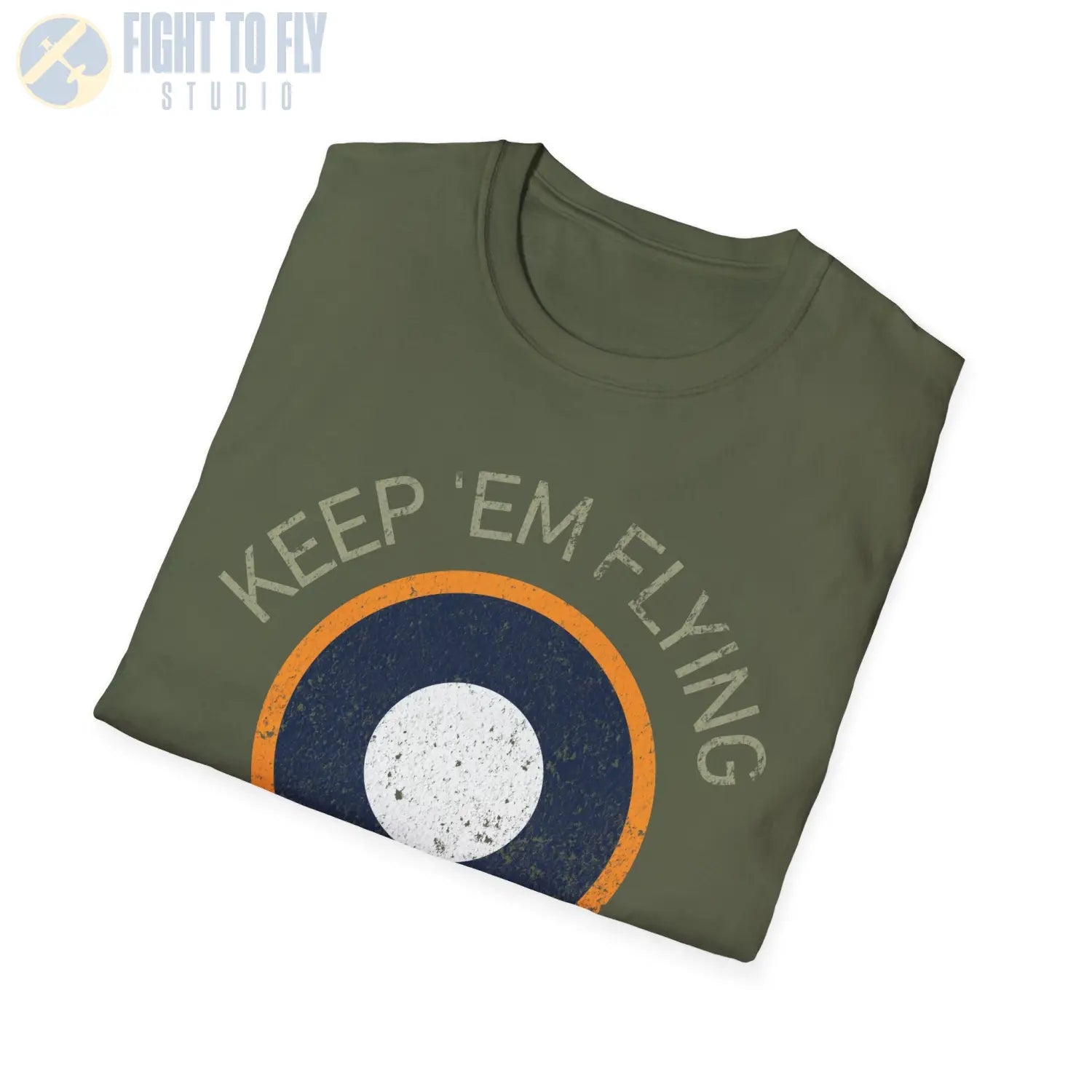 RAF SEAC Roundel “Keep ’Em Flying” T Shirt Pilot gifts WWII warbird t shirt