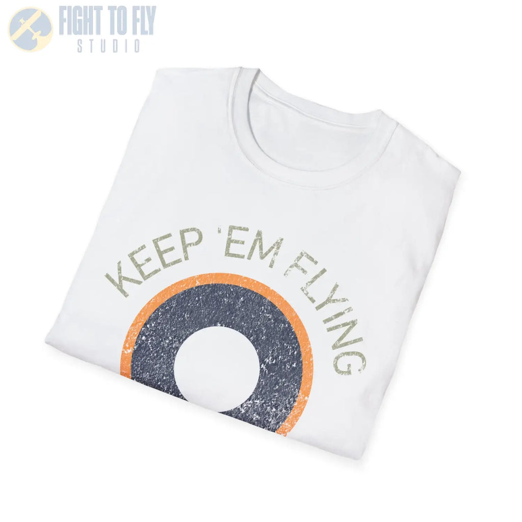RAF SEAC Roundel “Keep ’Em Flying” - T-Shirt - Pilot gifts - WWII warbird t-shirt