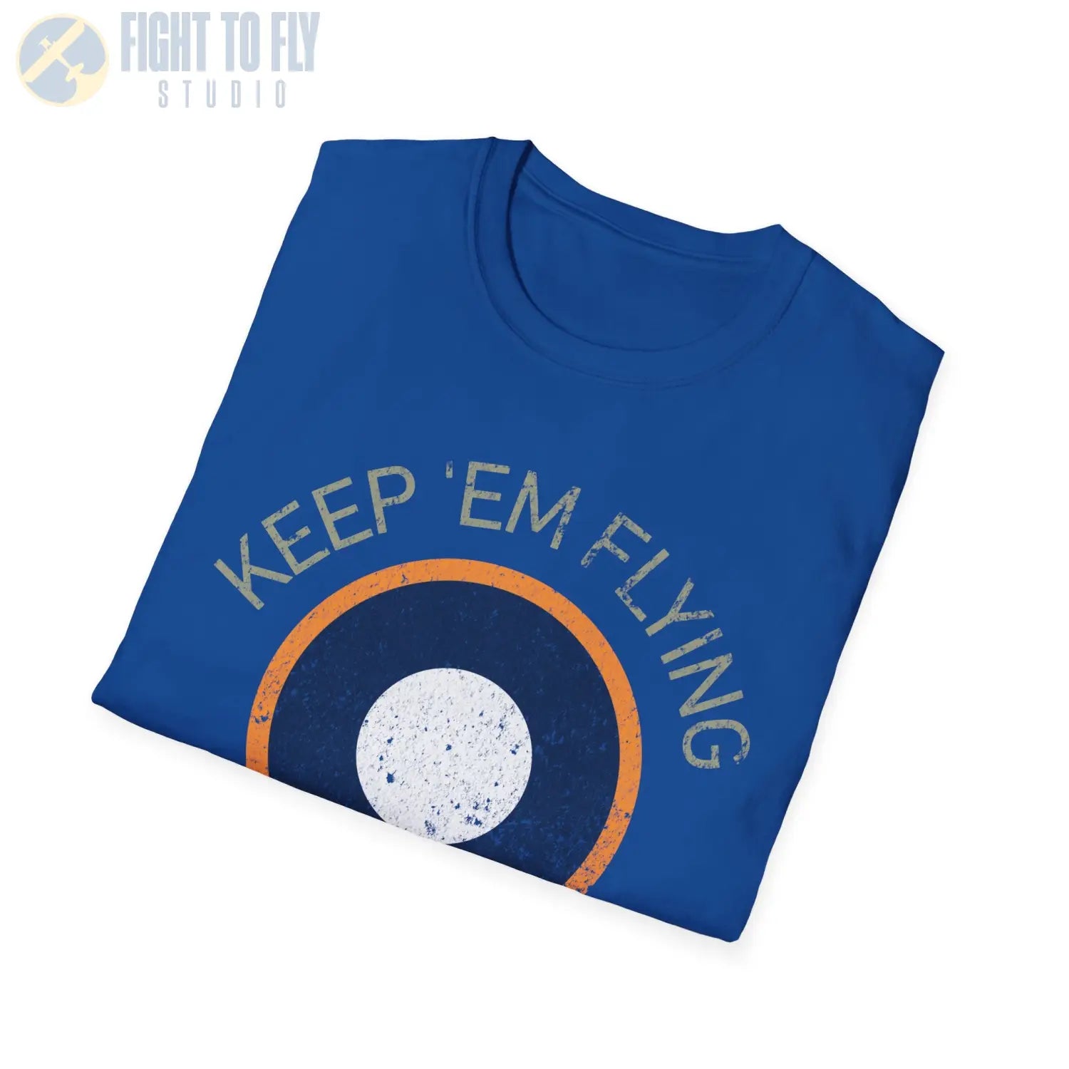 RAF SEAC Roundel “Keep ’Em Flying” T Shirt Pilot gifts WWII warbird t shirt