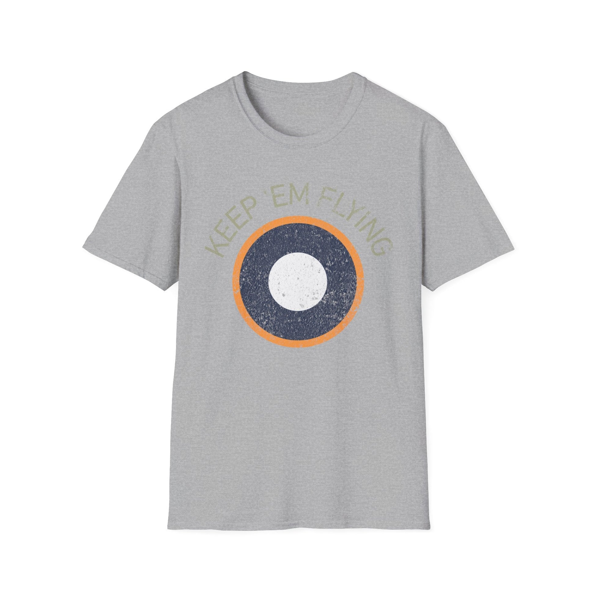RAF SEAC Roundel “Keep ’Em Flying” WWII Heritage T Shirt – South East Asia Command Insignia Pilot gifts warbird t shirt