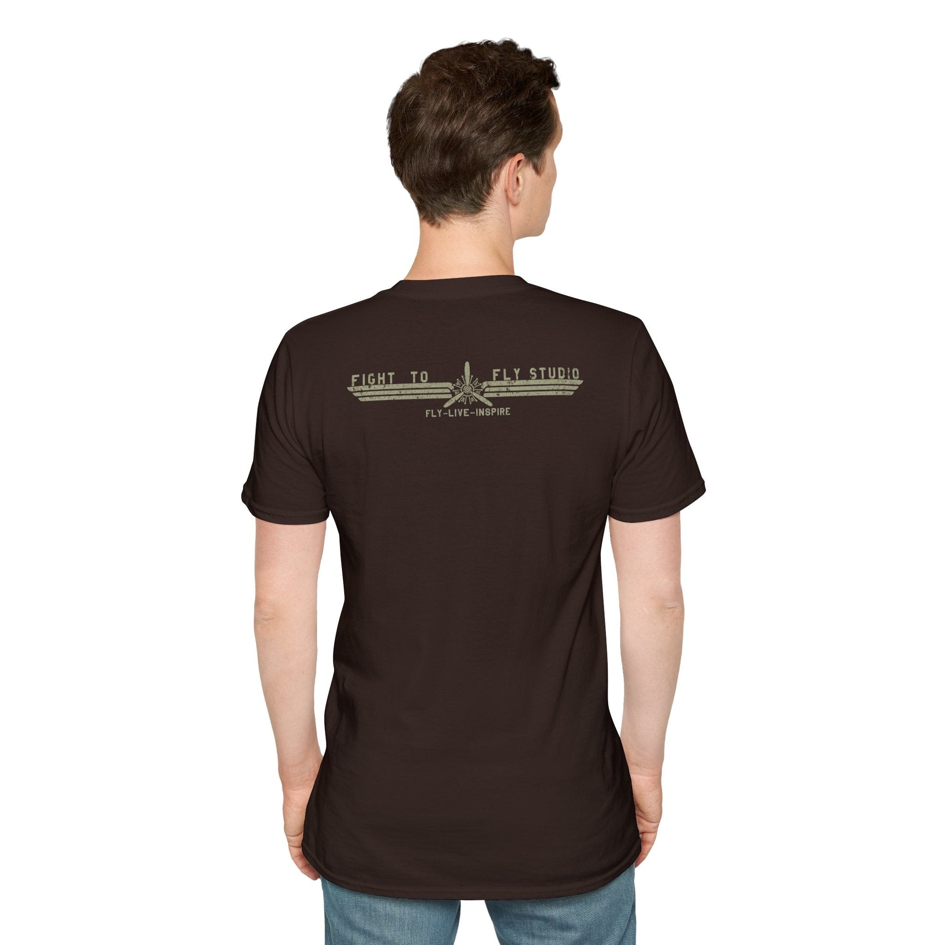 RAF Type A Roundel “Keep ’Em Flying” Heritage T Shirt – Pre WWII Royal Air Force Insignia Pilot gifts warbird t shirt