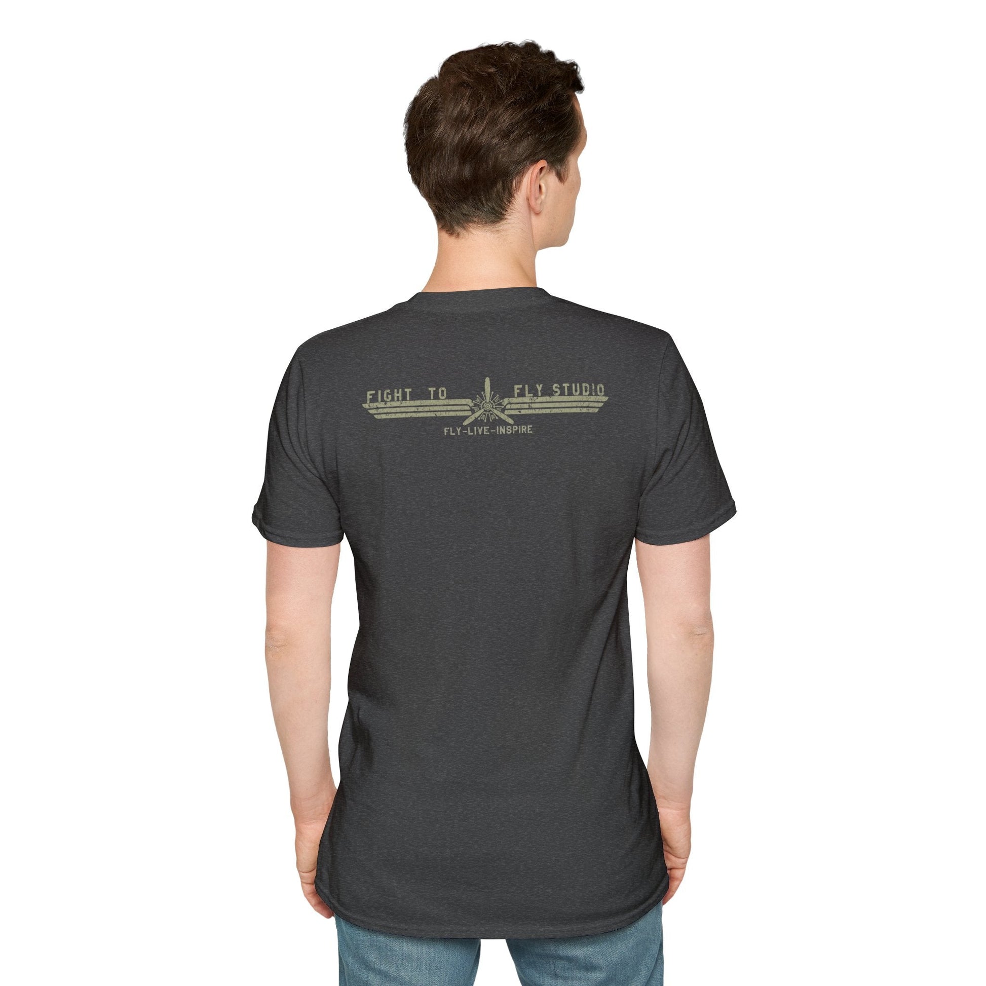 RAF Type A Roundel “Keep ’Em Flying” Heritage T Shirt – Pre WWII Royal Air Force Insignia Pilot gifts warbird t shirt