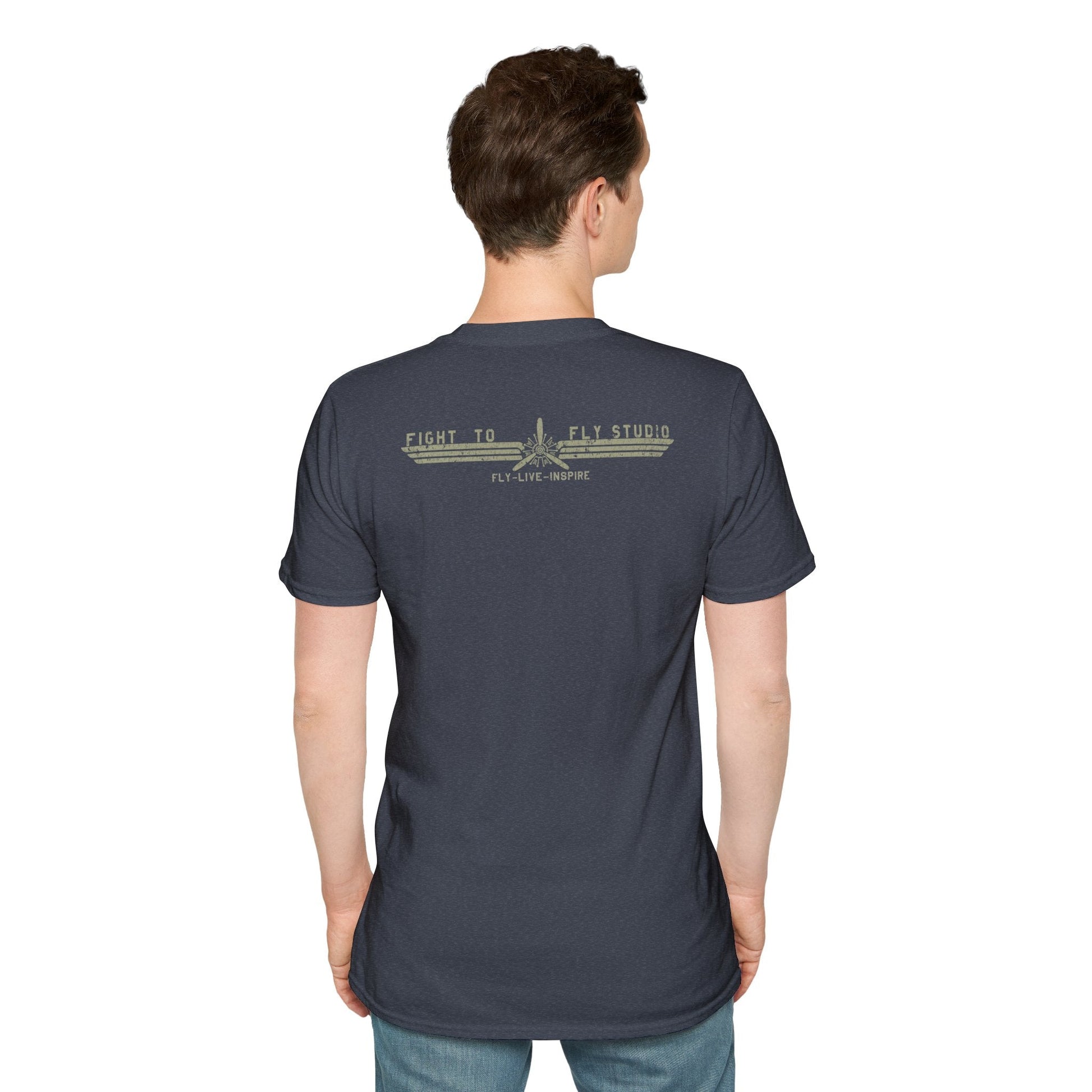 RAF Type A Roundel “Keep ’Em Flying” Heritage T Shirt – Pre WWII Royal Air Force Insignia Pilot gifts warbird t shirt