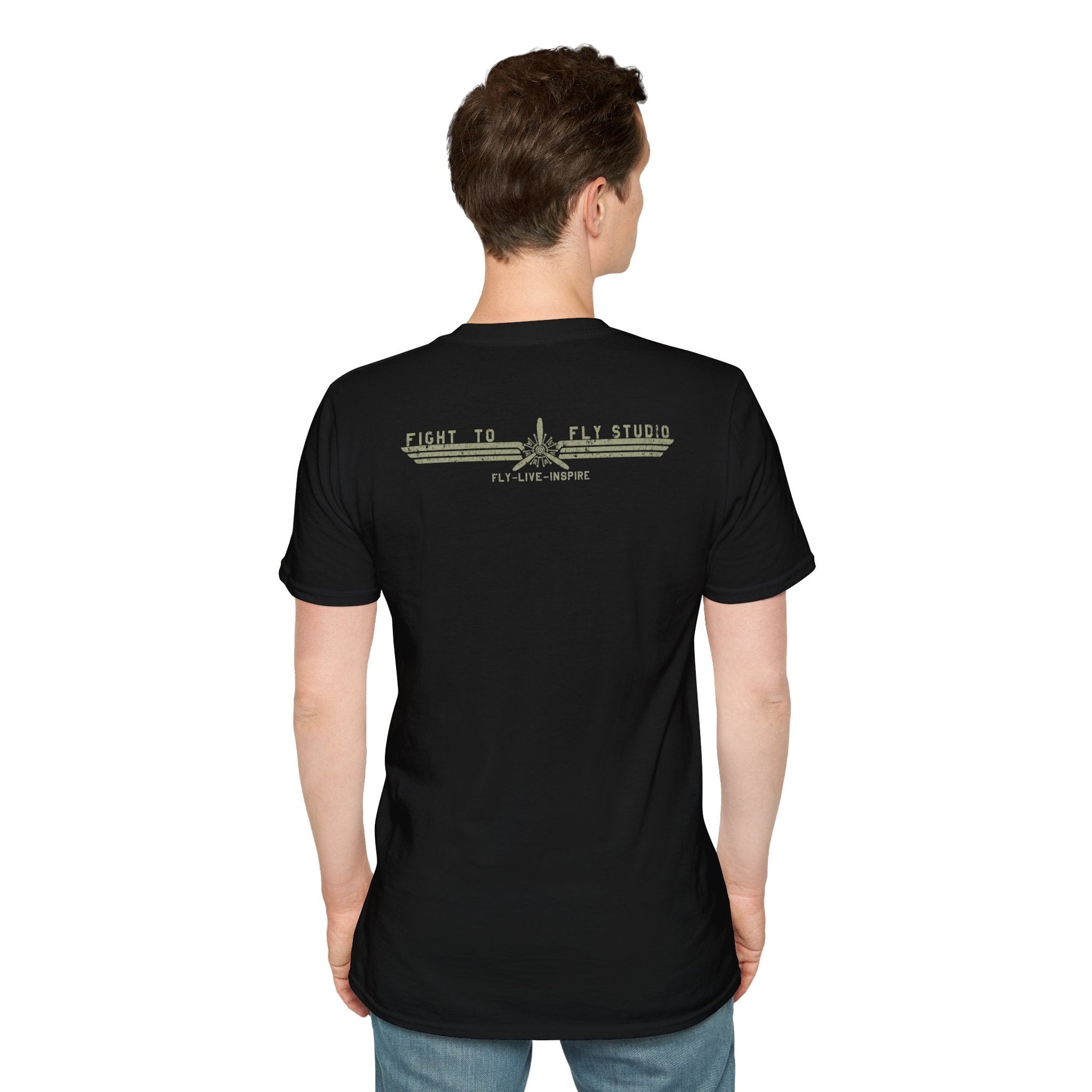 RAF Type A Roundel “Keep ’Em Flying” Heritage T Shirt – Pre WWII Royal Air Force Insignia Pilot gifts warbird t shirt