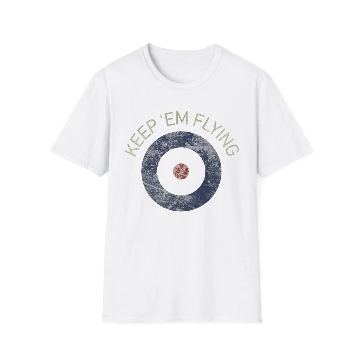 RAF Type A Roundel “Keep ’Em Flying” - T-Shirt - Pilot gifts - WWII warbird t-shirt