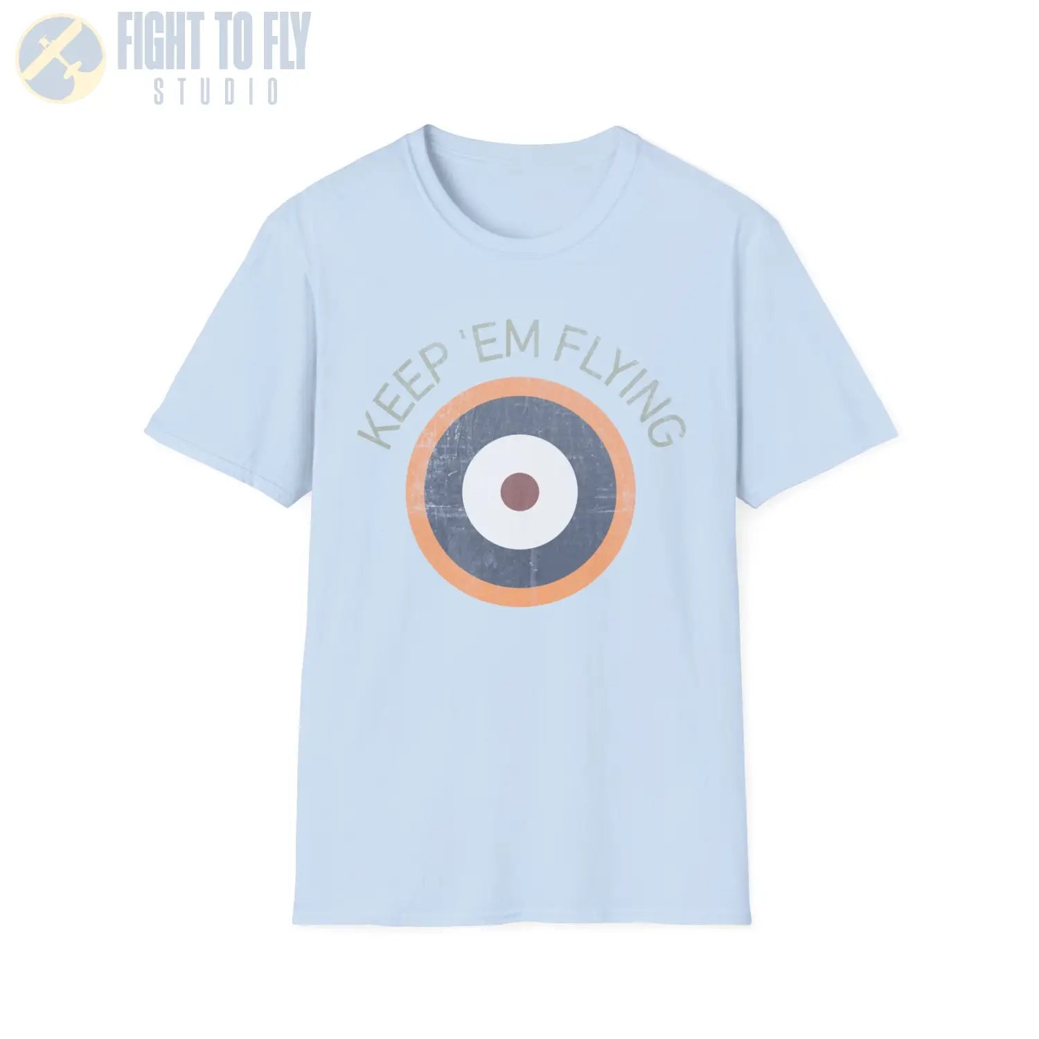 RAF Type A2 Roundel “Keep ’Em Flying” - T-Shirt - Pilot gifts - WWII warbird t-shirt