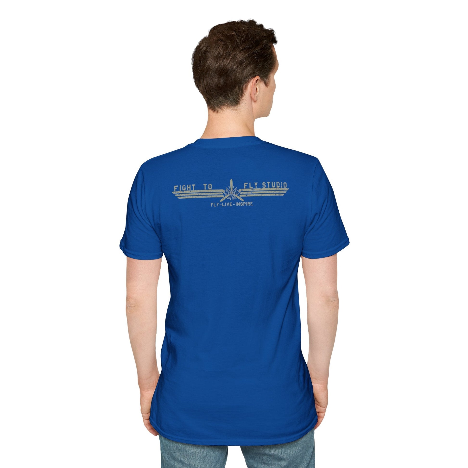 RAF Type A2 Roundel “Keep ’Em Flying” WWII Heritage T Shirt – Royal Air Force Insignia Pilot gifts warbird t shirt
