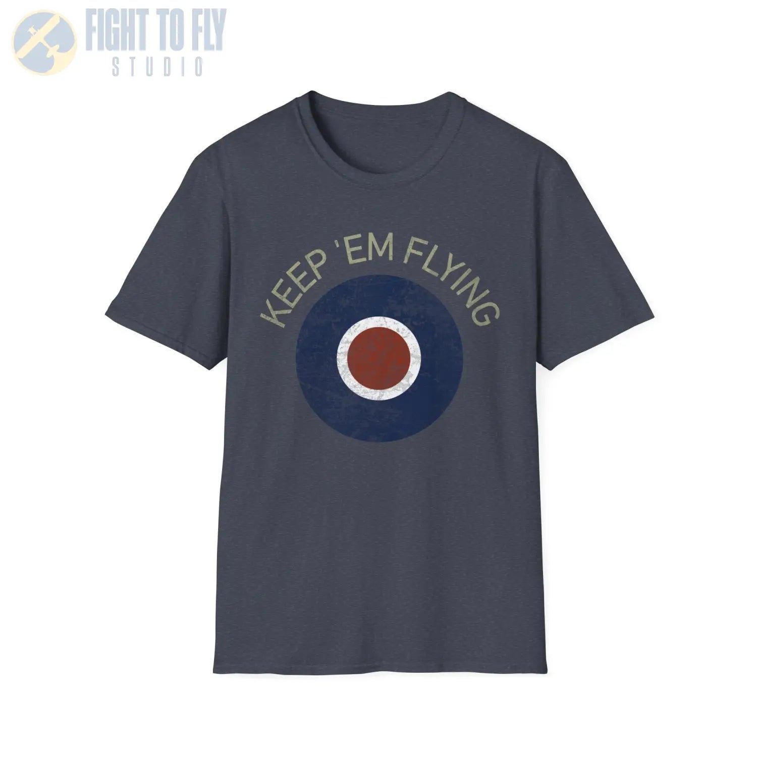 RAF Type C Roundel “Keep ’Em Flying” - T-Shirt - Pilot gifts - WWII warbird t-shirt