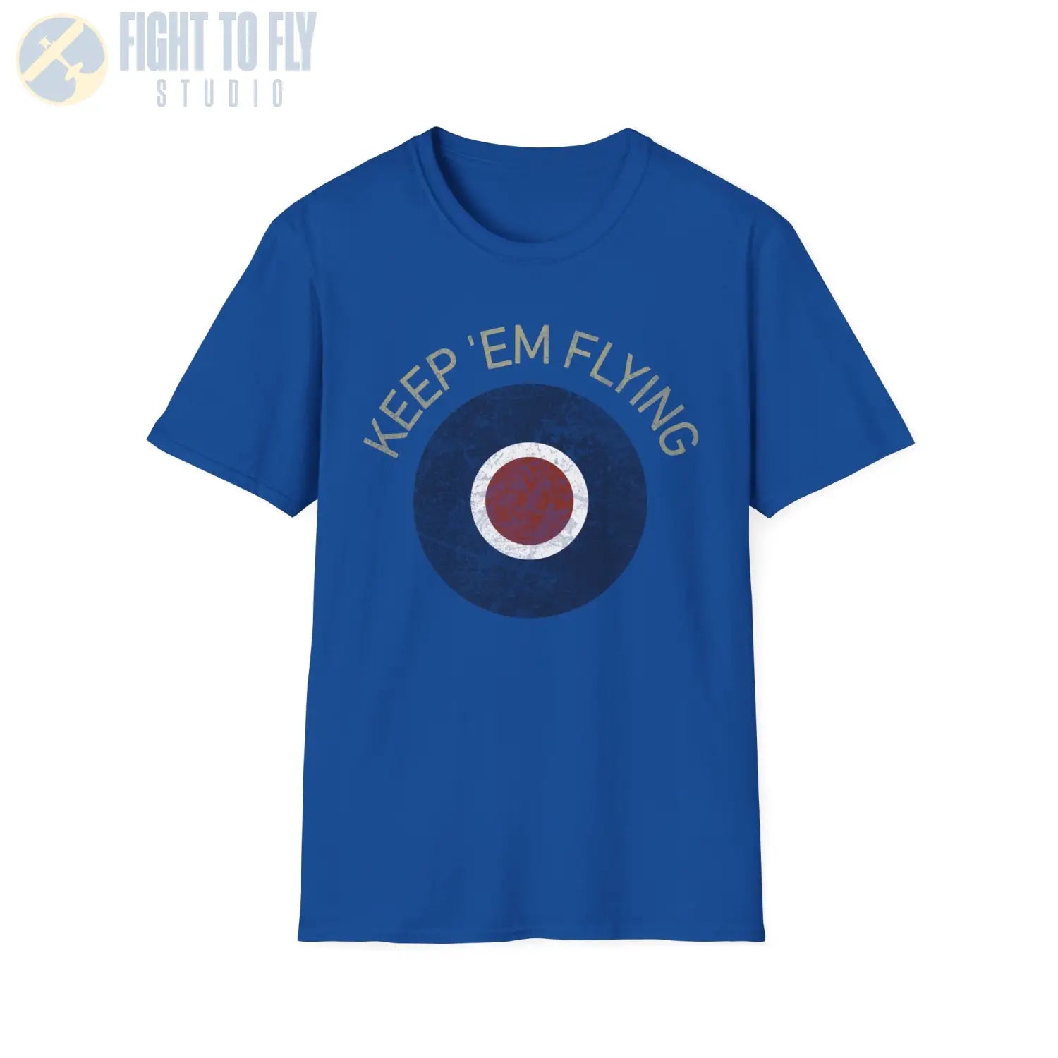 RAF Type C Roundel “Keep ’Em Flying” - T-Shirt - Pilot gifts - WWII warbird t-shirt