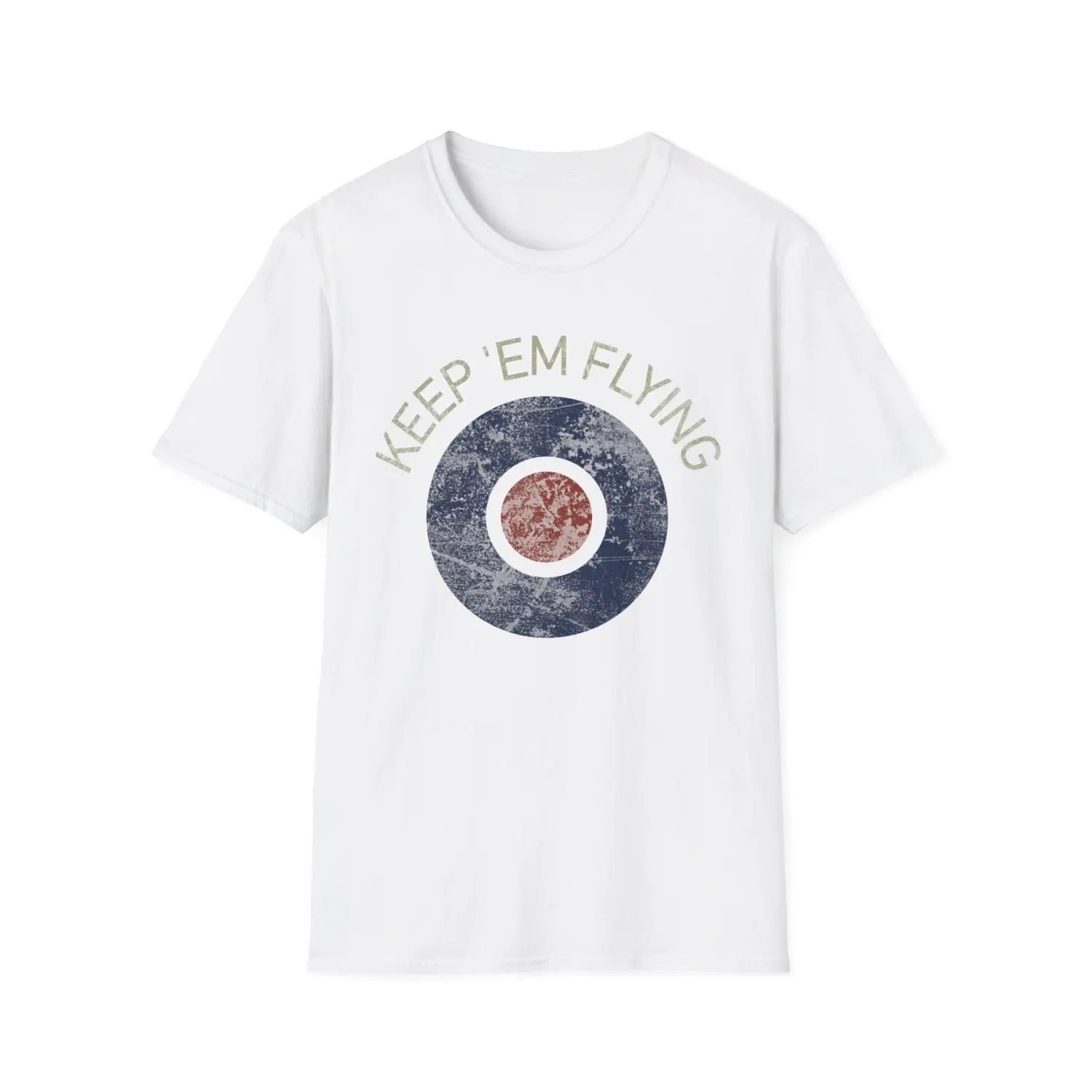 RAF Type C Roundel “Keep ’Em Flying” - T-Shirt - Pilot gifts - WWII warbird t-shirt