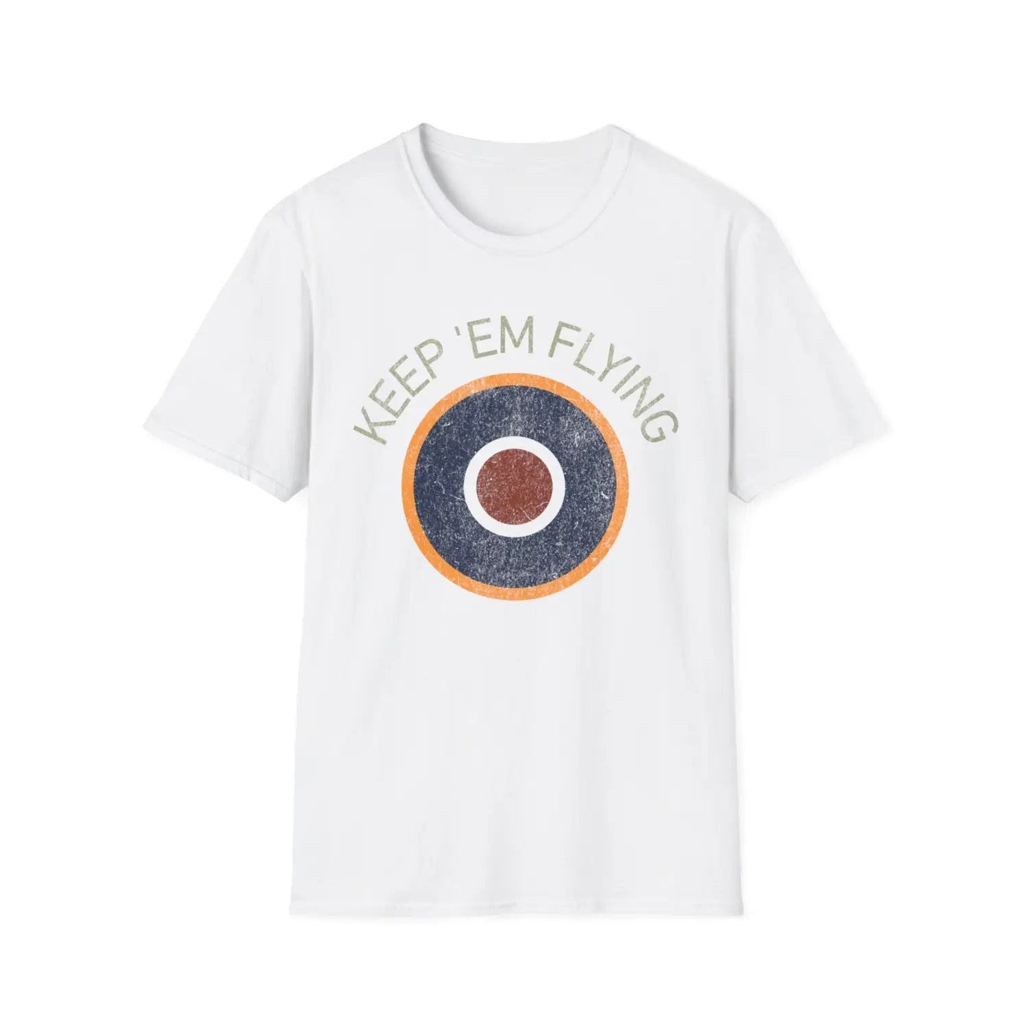 RAF Type C1 Roundel “Keep ’Em Flying” T Shirt Pilot gifts WWII warbird t shirt