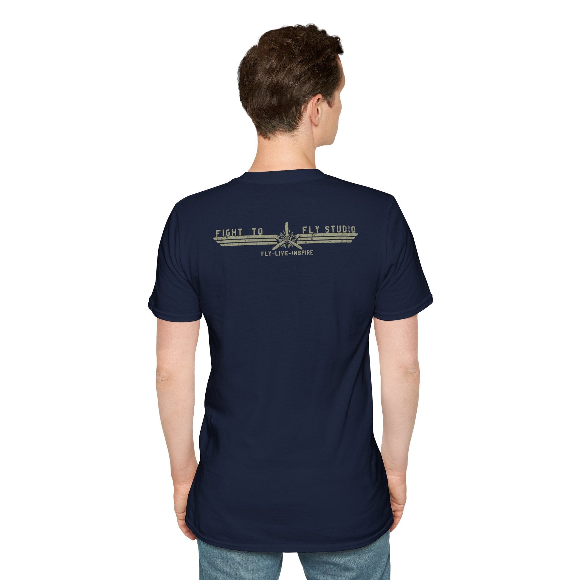 RAF Type C1 Roundel “Keep ’Em Flying” WWII Heritage T Shirt – Royal Air Force Pilot gifts warbird t shirt