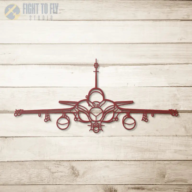 RafaleC Front Die Cut Metal Wall Art - Sign - Pilot gifts - WWII warbird t-shirt
