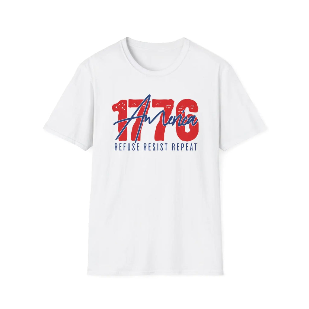 Refuse. Resist. Repeat. – 1776 Edition - T-Shirt - Pilot gifts - WWII warbird t-shirt