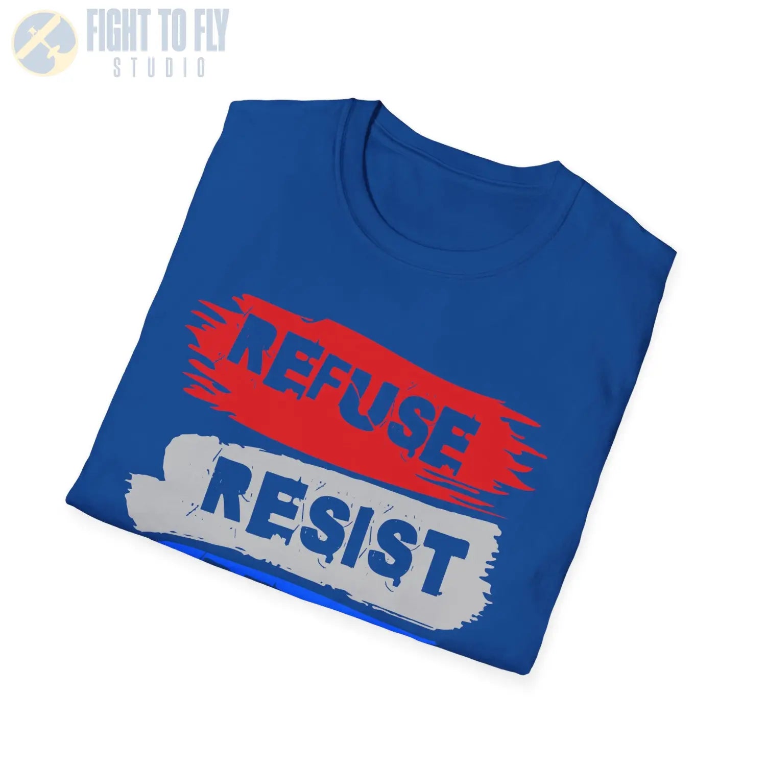 Refuse. Resist. Repeat. (Alternate Edition) - T-Shirt - Pilot gifts - WWII warbird t-shirt