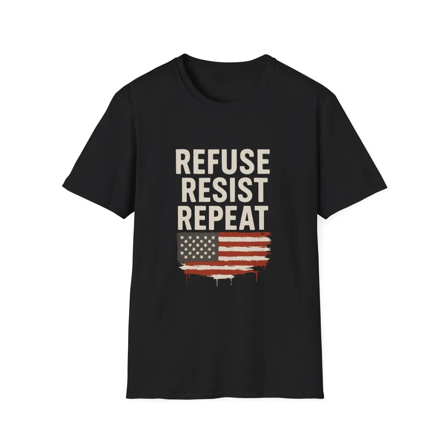 Refuse. Resist. Repeat. - T-Shirt - Pilot gifts - WWII warbird t-shirt