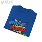 Refuse! Resist! Repeat! - T-Shirt - Pilot gifts - WWII warbird t-shirt