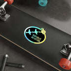 Republic Aviation Holographic Die-Cut Stickers - Paper products - Pilot gifts - WWII warbird t-shirt
