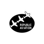 Republic Aviation Kiss-Cut Vinyl Decal - Paper products - Pilot gifts - WWII warbird t-shirt
